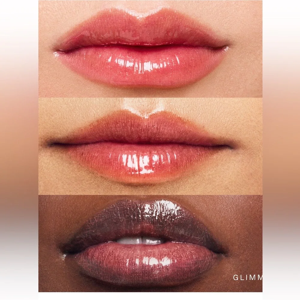 Rare Beauty Positive Light Luminizing Lip Gloss in Shade Glimmer
